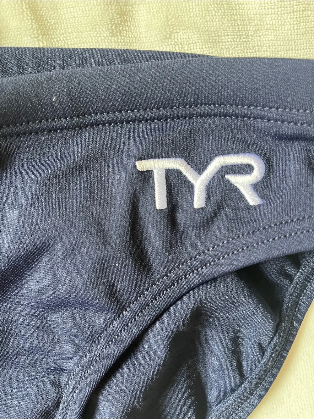 TYR Men's Navy Swim Briefs